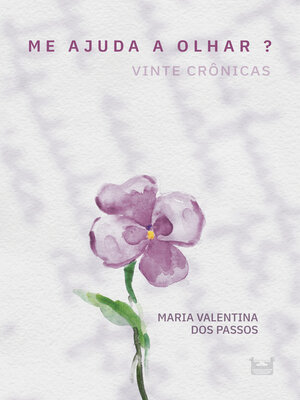 cover image of Me ajuda a olhar?